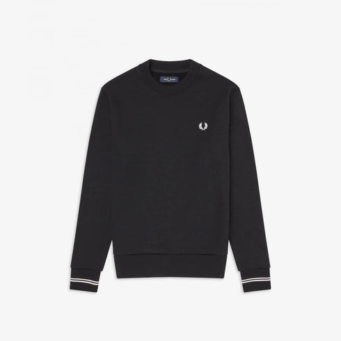 Fred Perry Crewneck Sweatshirt Black